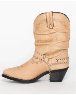 Shyanne Women's Tanya Slouch Harness Fashion Boots - Pointed Toe -Shyanne Store 2000109366 280 TP