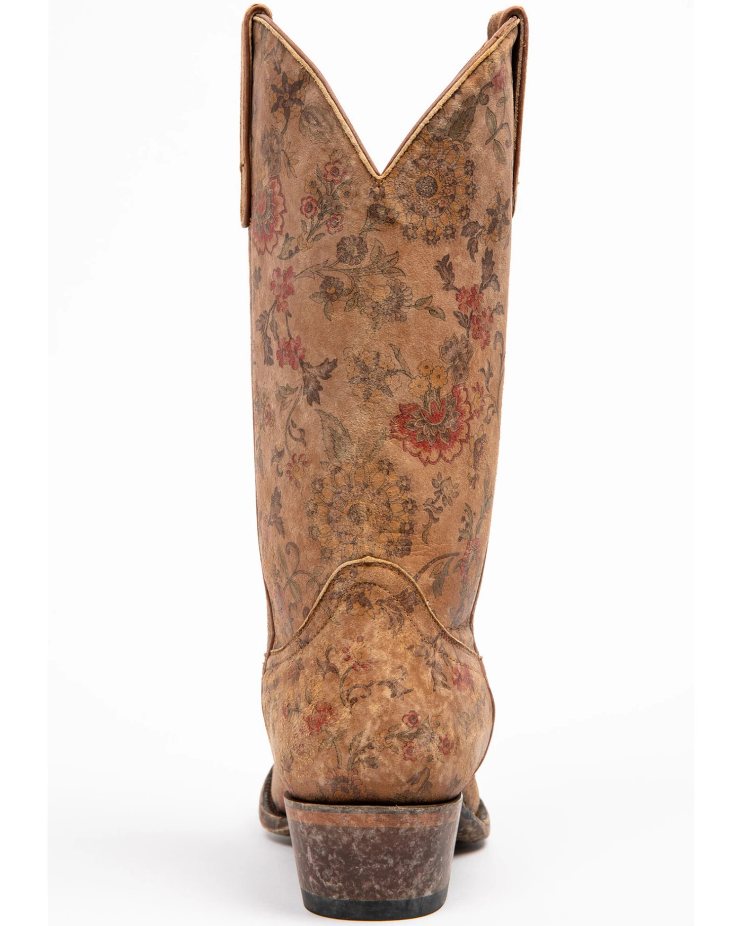 Shyanne Women's Estampada Ochre Kimono Western Boots - Round Toe 2 Shyanne Women's Estampada Ochre Kimono Western Boots - Round Toe - Image 2