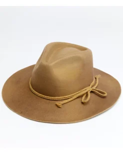 Shyanne Women's Tan Aster Wool Felt Western Hat