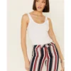 Shyanne Women's American Stripe Flare Leg Jeans