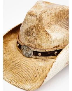 Shyanne Women's Natural Gori Straw Western Hat