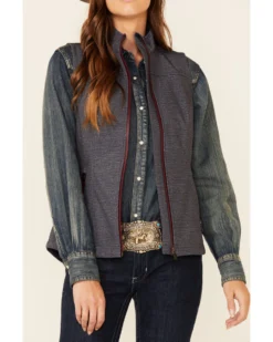 Shyanne Women's Seam Sealed Zip-Front Softshell Vest -Shyanne Store 2000343916 022 P3