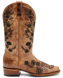 Shyanne Women's Wildflower Western Boots - Square Toe -Shyanne Store 2000345747 271 P2