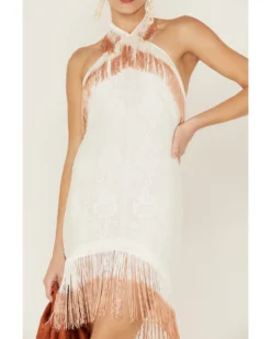 Shyanne Women's Fringe Halter Bodycon Dress -Shyanne Store 2000358606 103 P3