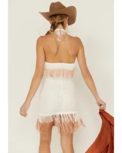 Shyanne Women's Fringe Halter Bodycon Dress -Shyanne Store 2000358606 103 P4