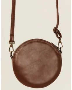 Shyanne Women's Hair-On Tooled Round Crossbody Bag 5 Shyanne Women's Hair-On Tooled Round Crossbody Bag -Shyanne Store 2000359321 915 P3