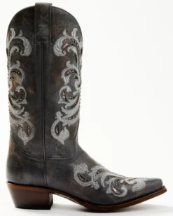 Shyanne Women's Iona Floral Studded Western Boots - Snip Toe -Shyanne Store 2000359367 020 P2