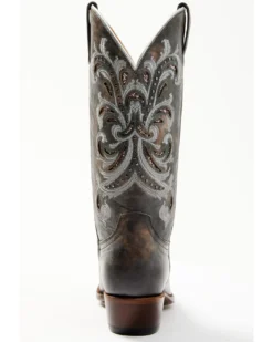 Shyanne Women's Iona Floral Studded Western Boots - Snip Toe -Shyanne Store 2000359367 020 P5