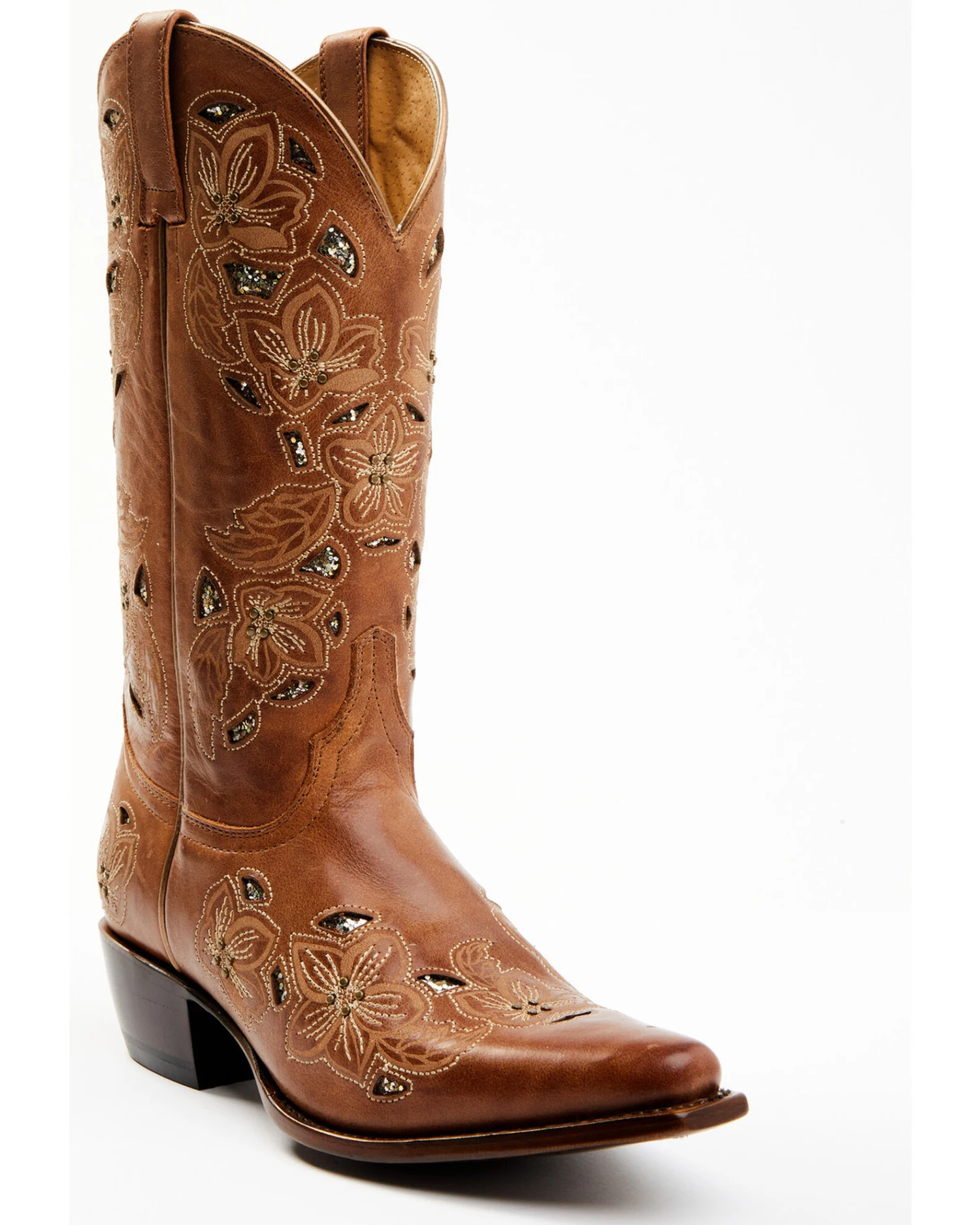 Shyanne Women's Cassia Sugar Mate Glitter Inlay Western Boots - Snip Toe 2 Shyanne Women's Cassia Sugar Mate Glitter Inlay Western Boots - Snip Toe - Image 2