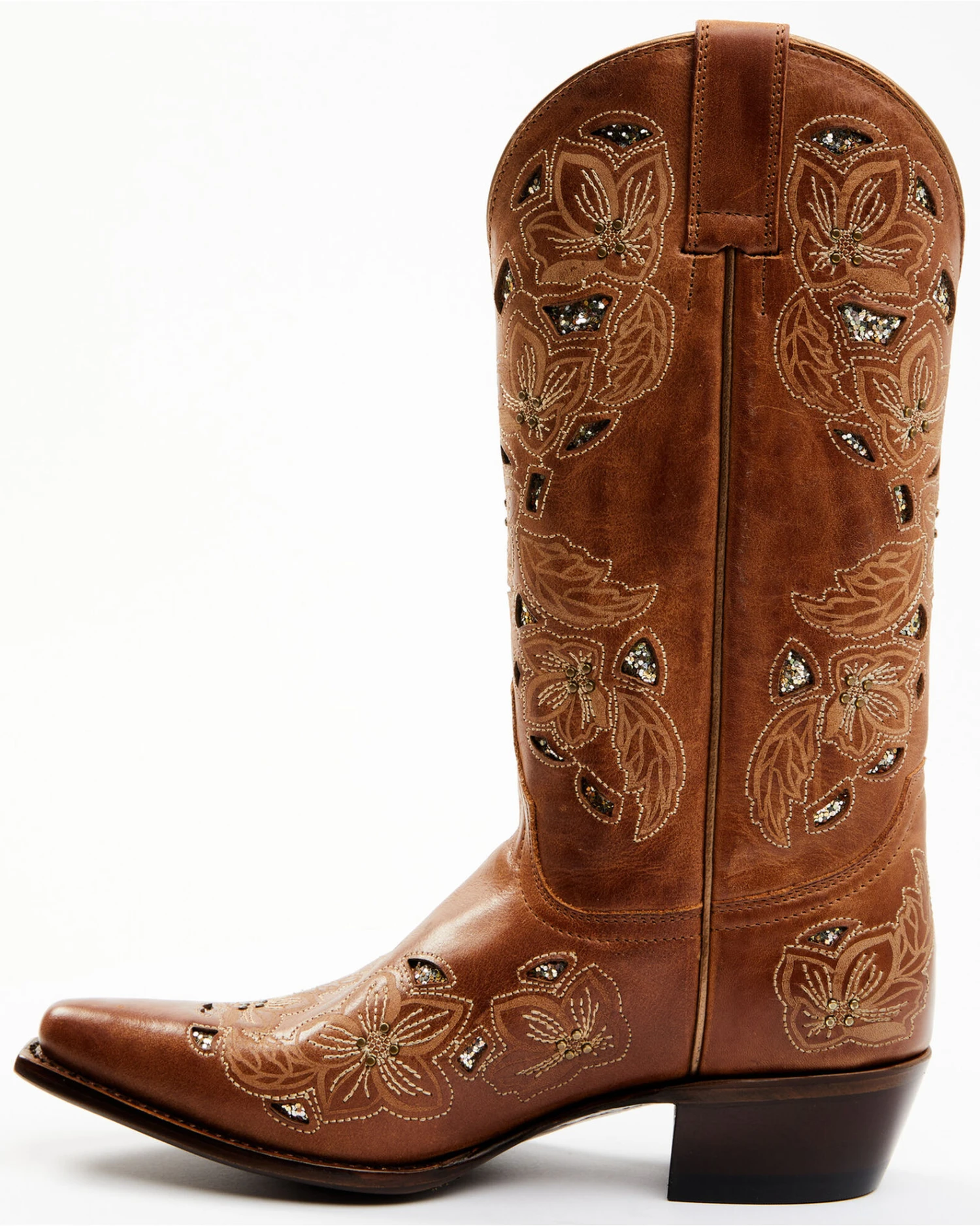 Shyanne Women's Cassia Sugar Mate Glitter Inlay Western Boots - Snip Toe 3 Shyanne Women's Cassia Sugar Mate Glitter Inlay Western Boots - Snip Toe - Image 3