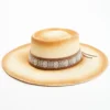 Shyanne Women's Croquette Tea Stain Telescope Straw Western Hat