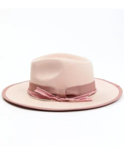 Shyanne Women's Rancher Tonal Ribbons & Beads Fedora Hat -Shyanne Store 2000366125 650 P3