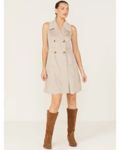 Shyanne Women's Trench Duster Vest