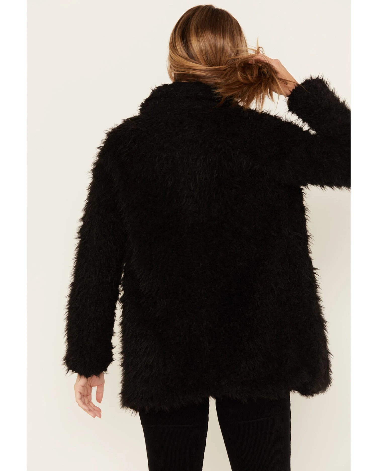 Shyanne Women's Faux Fur Fleece Coat 2 Shyanne Women's Faux Fur Fleece Coat - Image 2