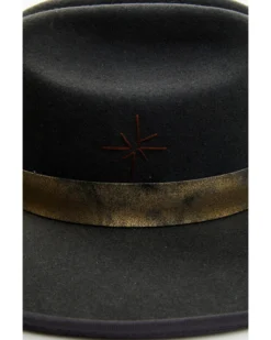 Shyanne Women's Pencil Roll Metallic Band Cowboy Hat -Shyanne Store 2000374586 020 P2