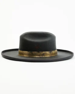 Shyanne Women's Pencil Roll Metallic Band Cowboy Hat