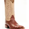 Shyanne Women's Olivia Exotic Ostrich Quill Western Boots - Broad Square Toe
