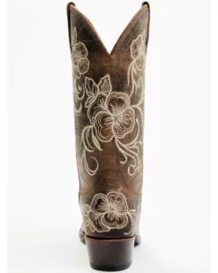 Shyanne Women's Lasy Floral Embroidered Western Boots - Snip Toe -Shyanne Store 2000378396 200 P5