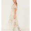Shyanne Women's Off-Shoulder Tiered Lace Dress