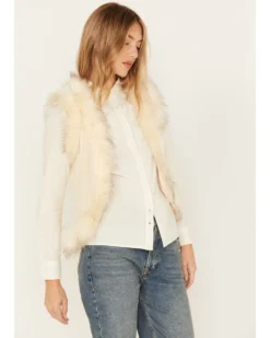 Shyanne Women's Fur Trim Knit Vest -Shyanne Store 2000380633 105 P2