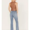 Shyanne Women's Medium Wash Trouser Flare Jeans