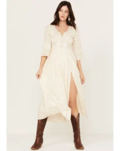 Shyanne Women's Mirror Embellished Bridal Maxi Dress -Shyanne Store 2000382823 110 P1