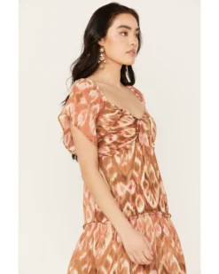 Shyanne Women's Ikat Midi Dress