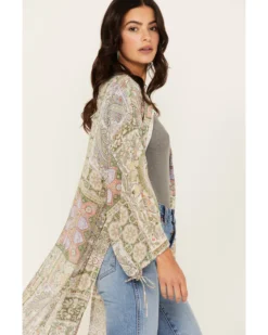 Shyanne Women's Printed Woven Kimono -Shyanne Store 2000386187 343 P3
