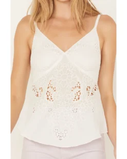 Shyanne Women's Hanky Hem Halter Top