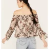 Shyanne Women's Off The Shoulder Chiffon Blouse
