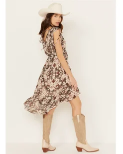 Shyanne Women's Printed Chiffon Dress -Shyanne Store 2000386673 200 P4