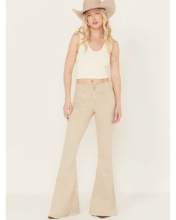 Shyanne Women's Moonstruck High Rise Pull On Super Flare Jeans -Shyanne Store 2000386837 020 P1