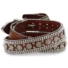 Shyanne Women's Rhinestone Print Belt