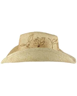 Shyanne Women's Floral Branded Straw Hat -Shyanne Store 281CJ8 22 D3