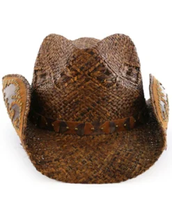 Shyanne Women's Embellished Brim Straw Hat