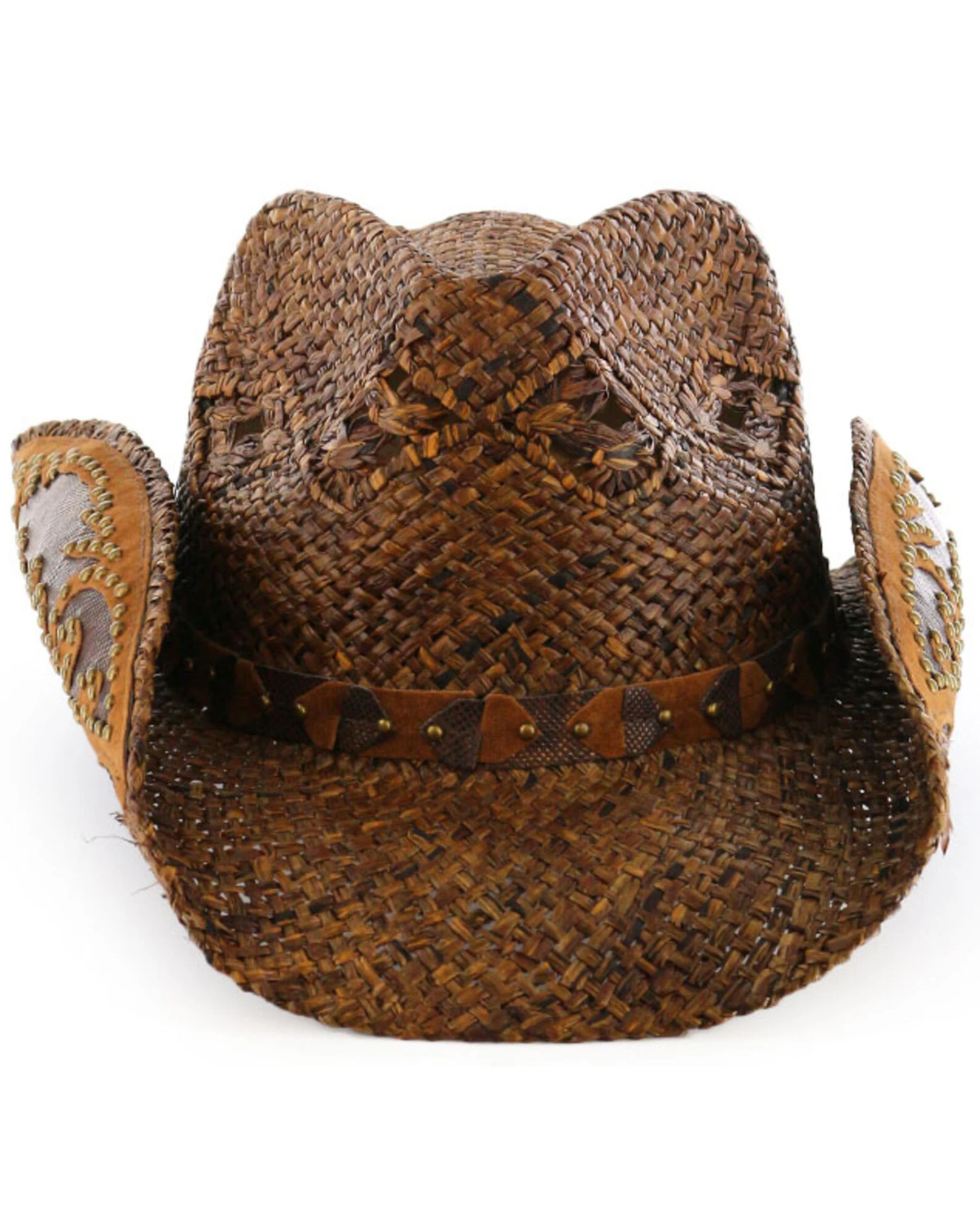 Shyanne Women's Embellished Brim Straw Hat 1 Shyanne Women's Embellished Brim Straw Hat